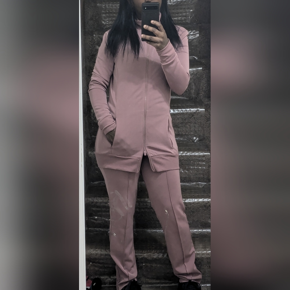 AKIRA Mauve Track Pants & Joggers Set